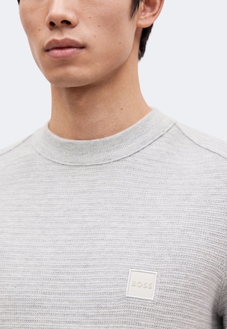 Pull-over 'Anion' BOSS en gris