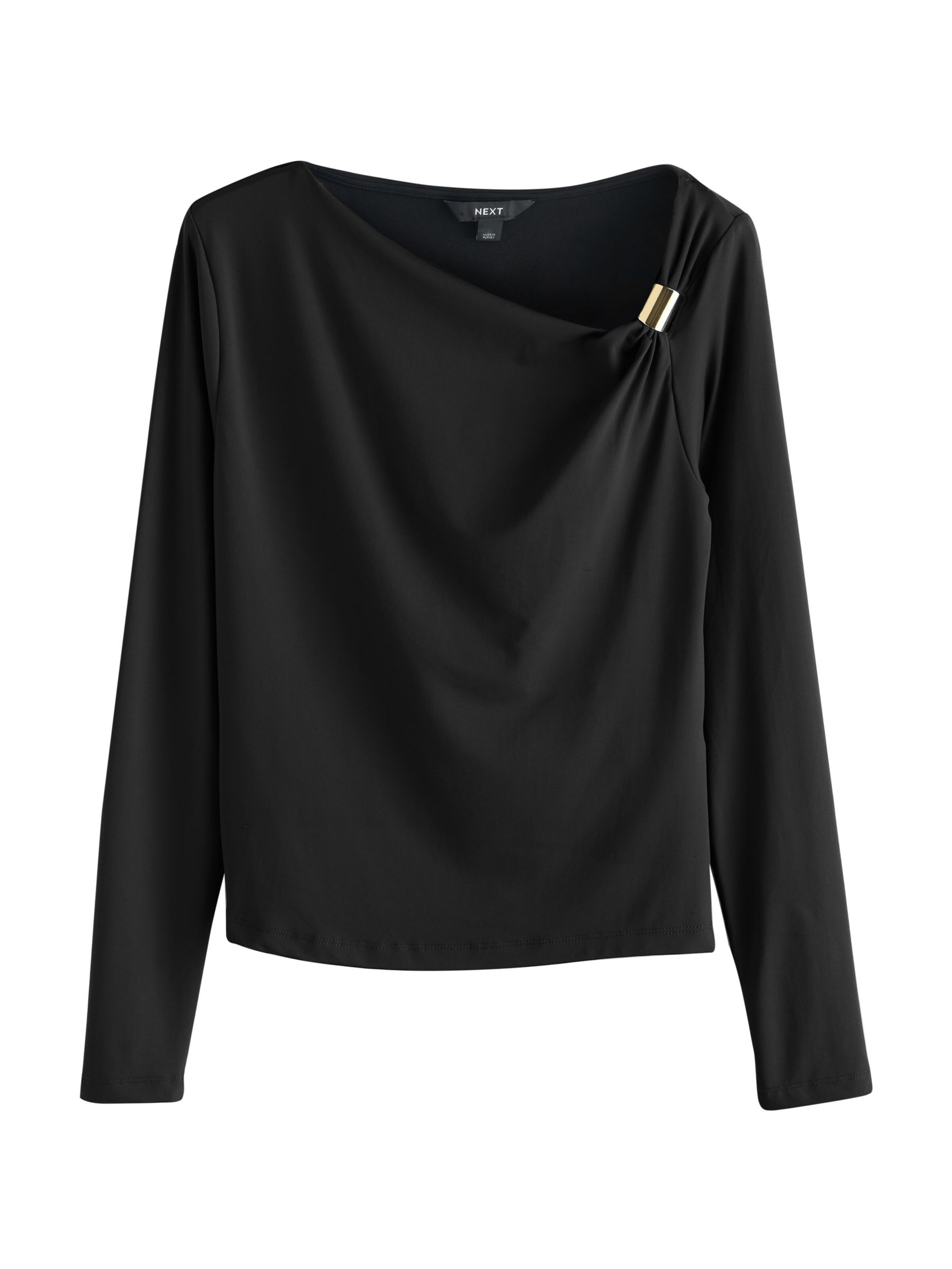 Next Shirt in Schwarz: Vorderseite
