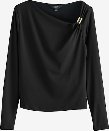 Next Shirt in Schwarz: Vorderseite