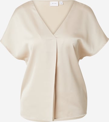 VILA Pusero 'VIEllette' värissä beige: etupuoli