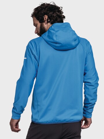 Schöffel Athletic fleece jacket 'Blaueis' in Blue