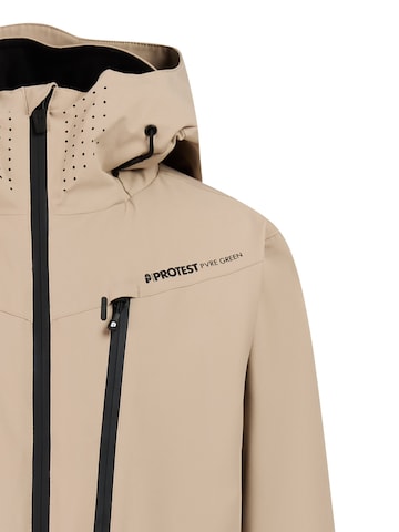 PROTEST Athletic Jacket 'PRTWixan JR' in Beige