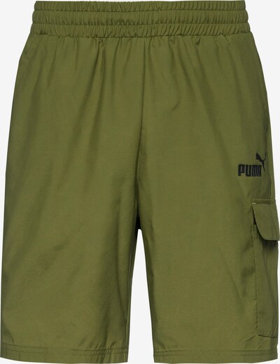 PUMA Cargo Pants 'Essentials' in Olive / Black, Item view