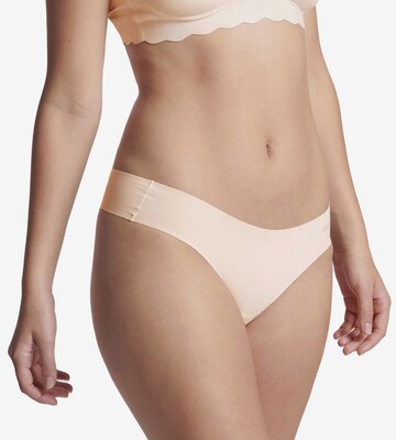 SLOGGI String in Beige: voorkant