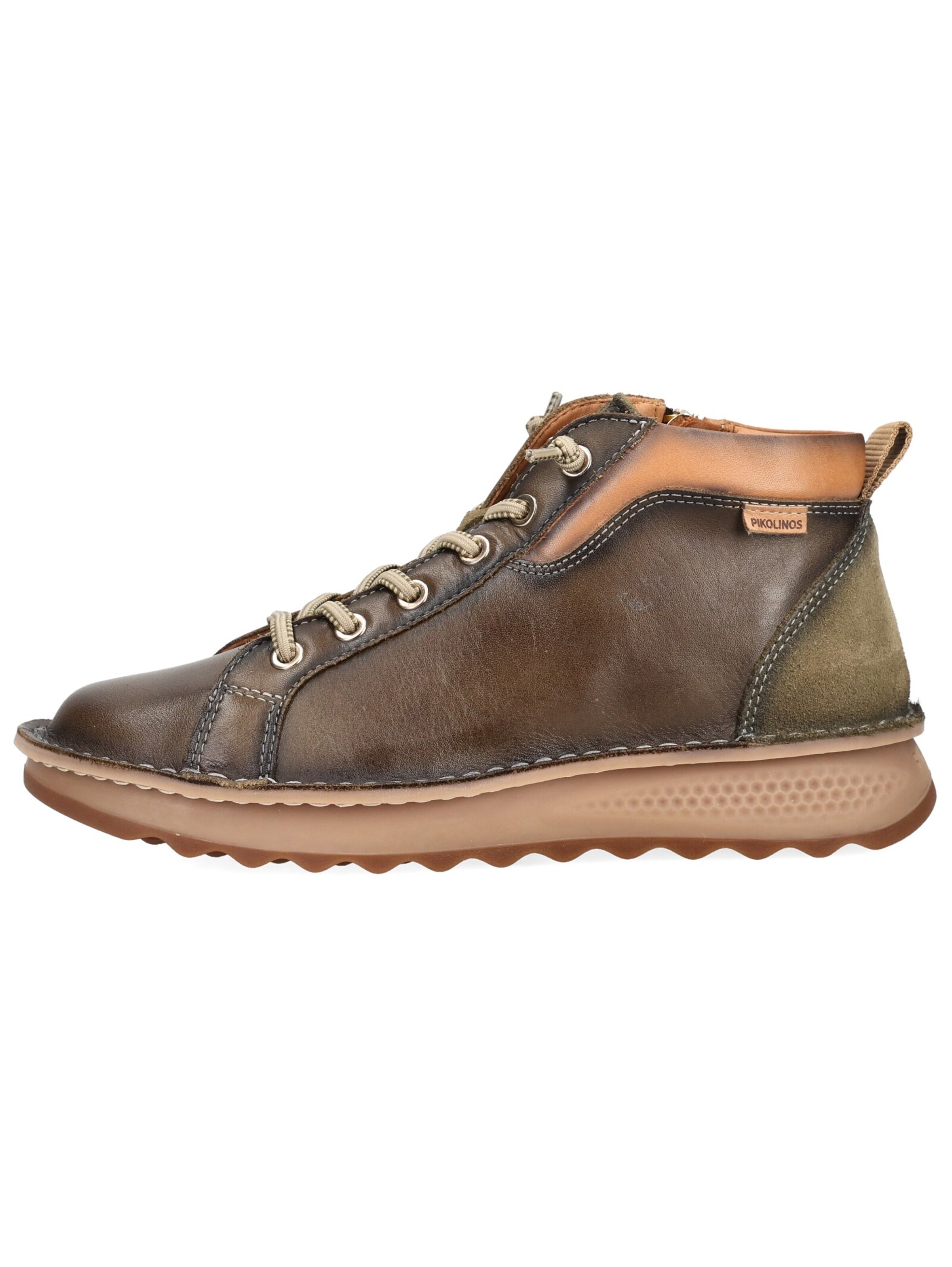Bottines à lacets PIKOLINOS en vert