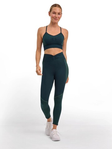 FALKE Medium Support Sports Bra 'Studio' in Green