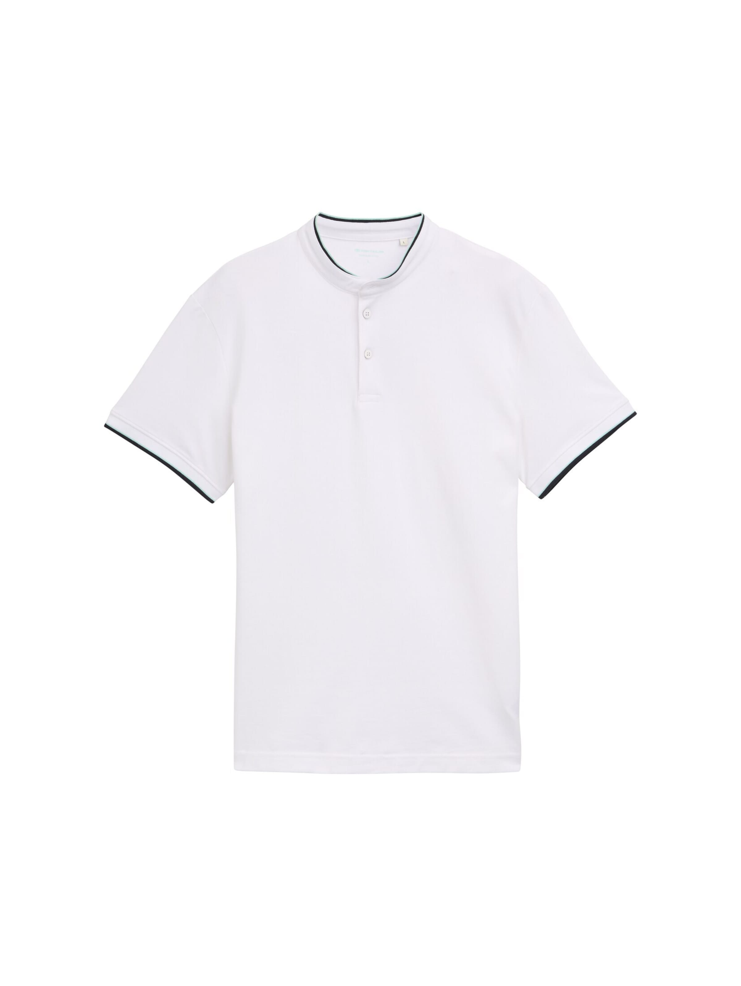 TOM TAILOR Shirt in Weiß: Vorderseite