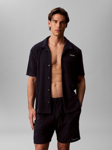 Calvin Klein Swimwear Badeshorts in Blau: Vorderseite