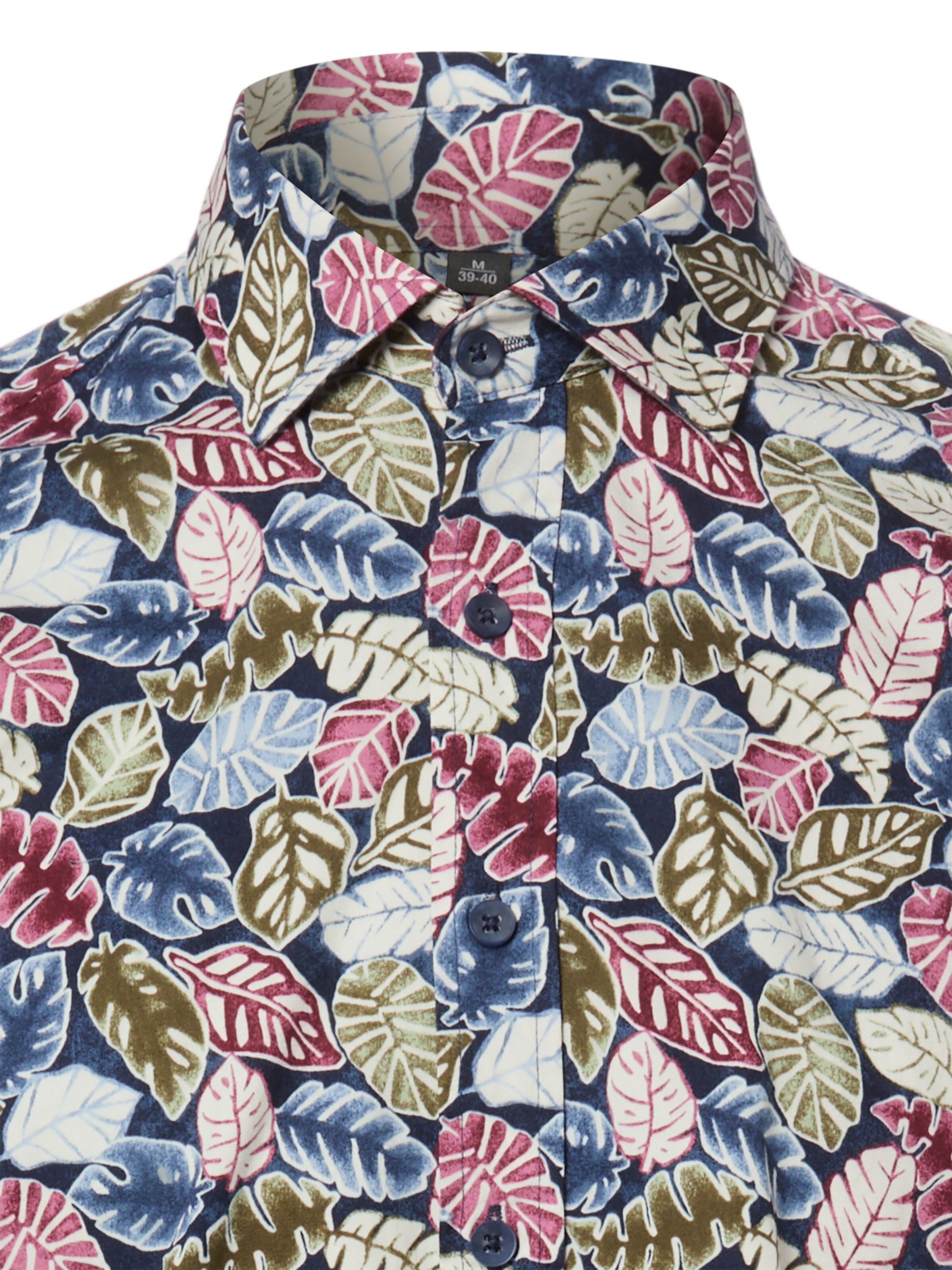 Nils Sundström Comfort Fit Hemd in Blau