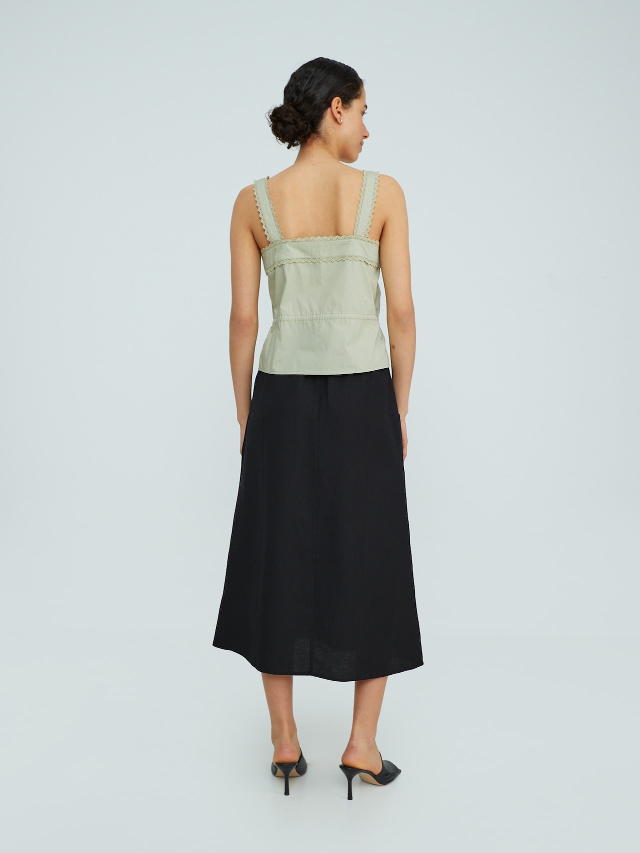 EDITED Top 'Taren' verde chiaro