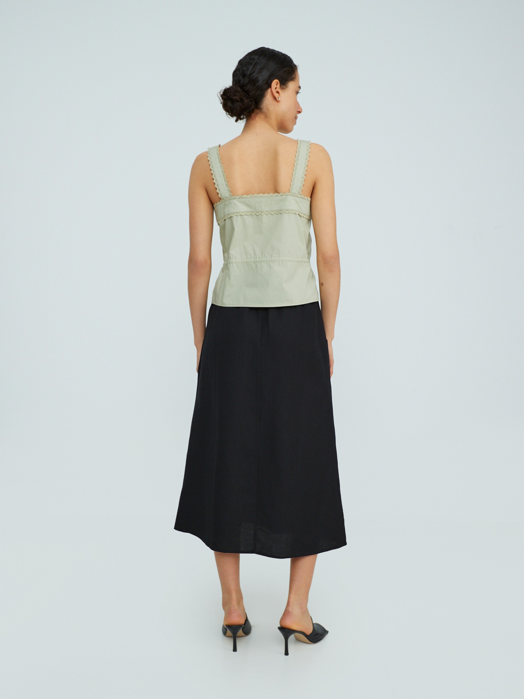 EDITED Produkte Blusentop 'Taren' hellgrün