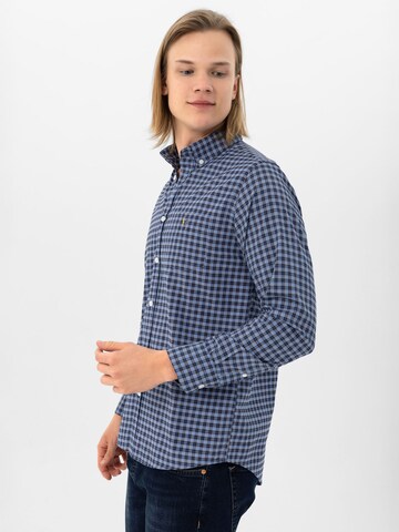 By Diess Collection Средняя посадка Рубашка в Синий