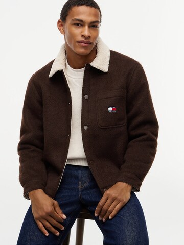ruda Tommy Jeans Demisezoninė striukė