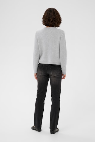 Kaffe Gebreid vest 'KABowie' in Grijs