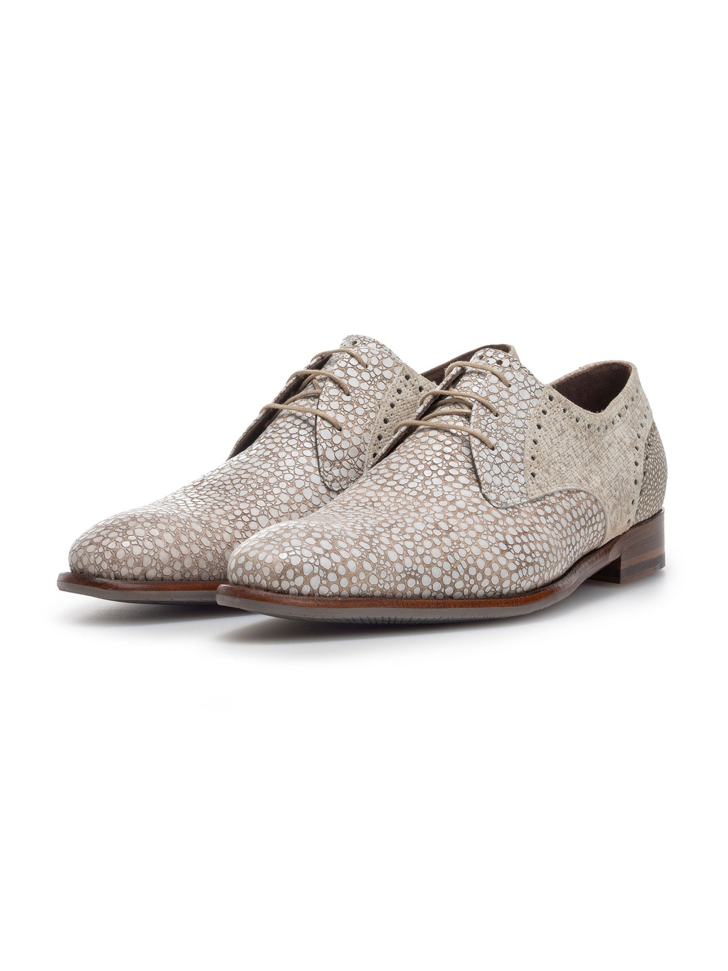 Scarpa stringata 'De Stapper 39' di Floris van Bommel in beige