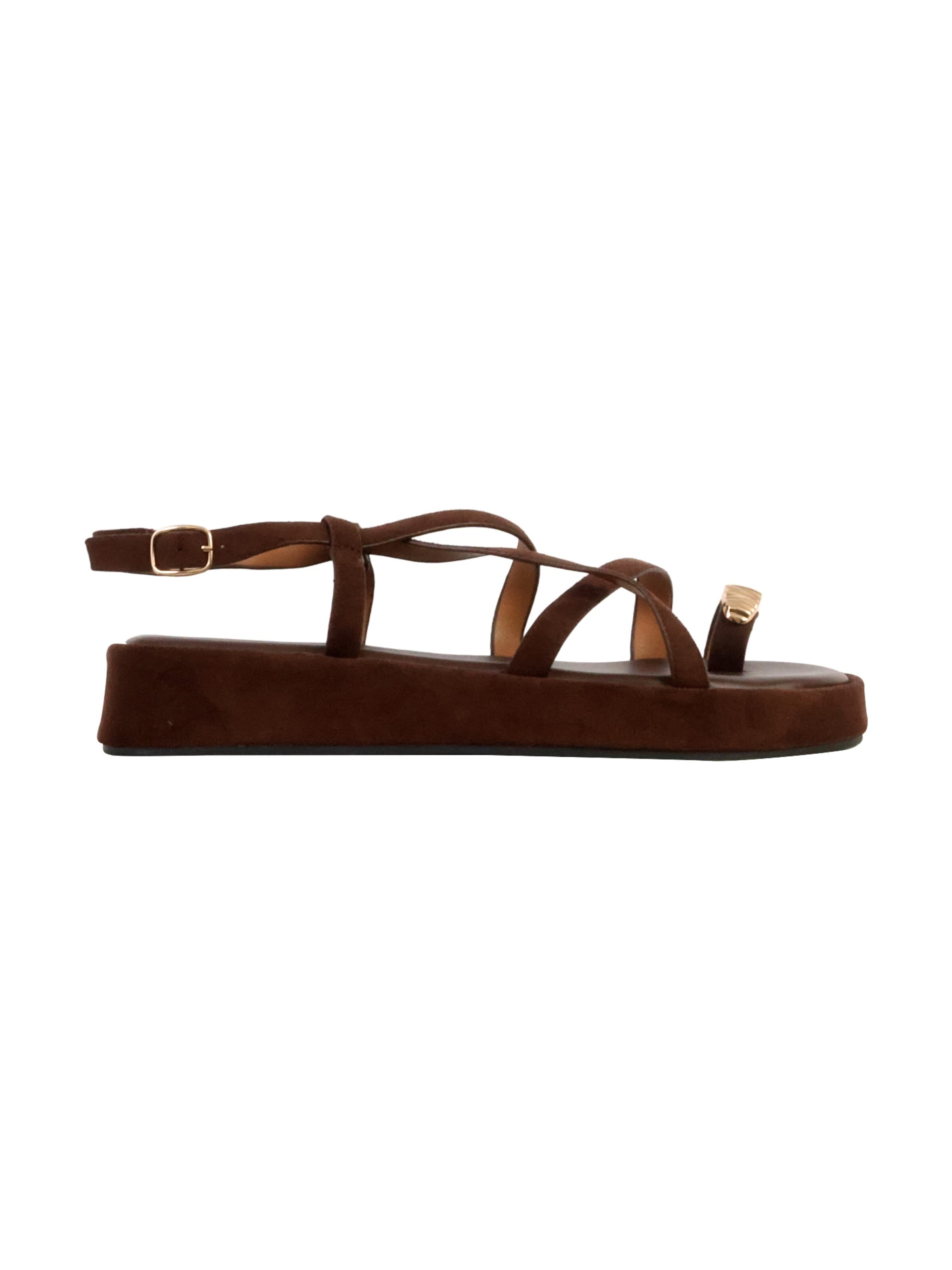 Sandales 'Joalice Riemchensandalen' Super Mode en marron