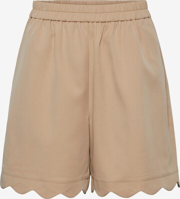 PIECES Loose fit Pants 'JULIA' in Beige: front