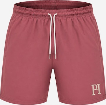 Maillot de bain 'PH Swimshort Adult Brown' PADIJO en rouge : devant