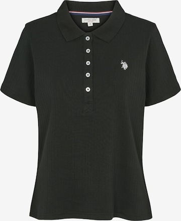 U.S. POLO ASSN. Shirt 'Helga' in Zwart: voorkant