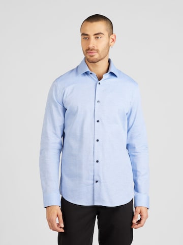 Matinique Regular fit Button Up Shirt 'Trostol' in Blue: front