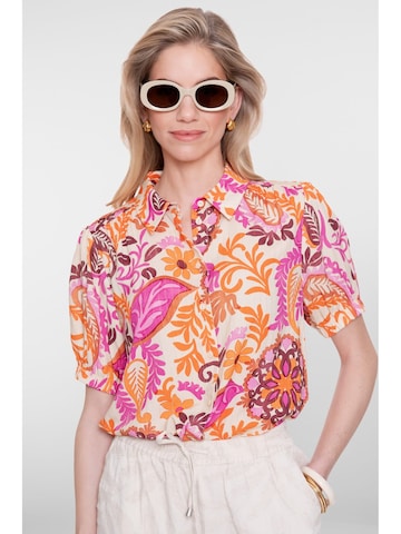 Geisha Blouse in Orange