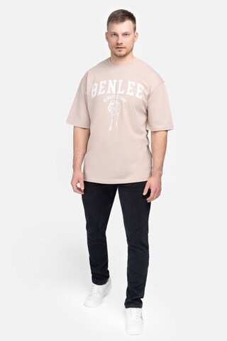 Maglietta 'Lieden' di Benlee in beige