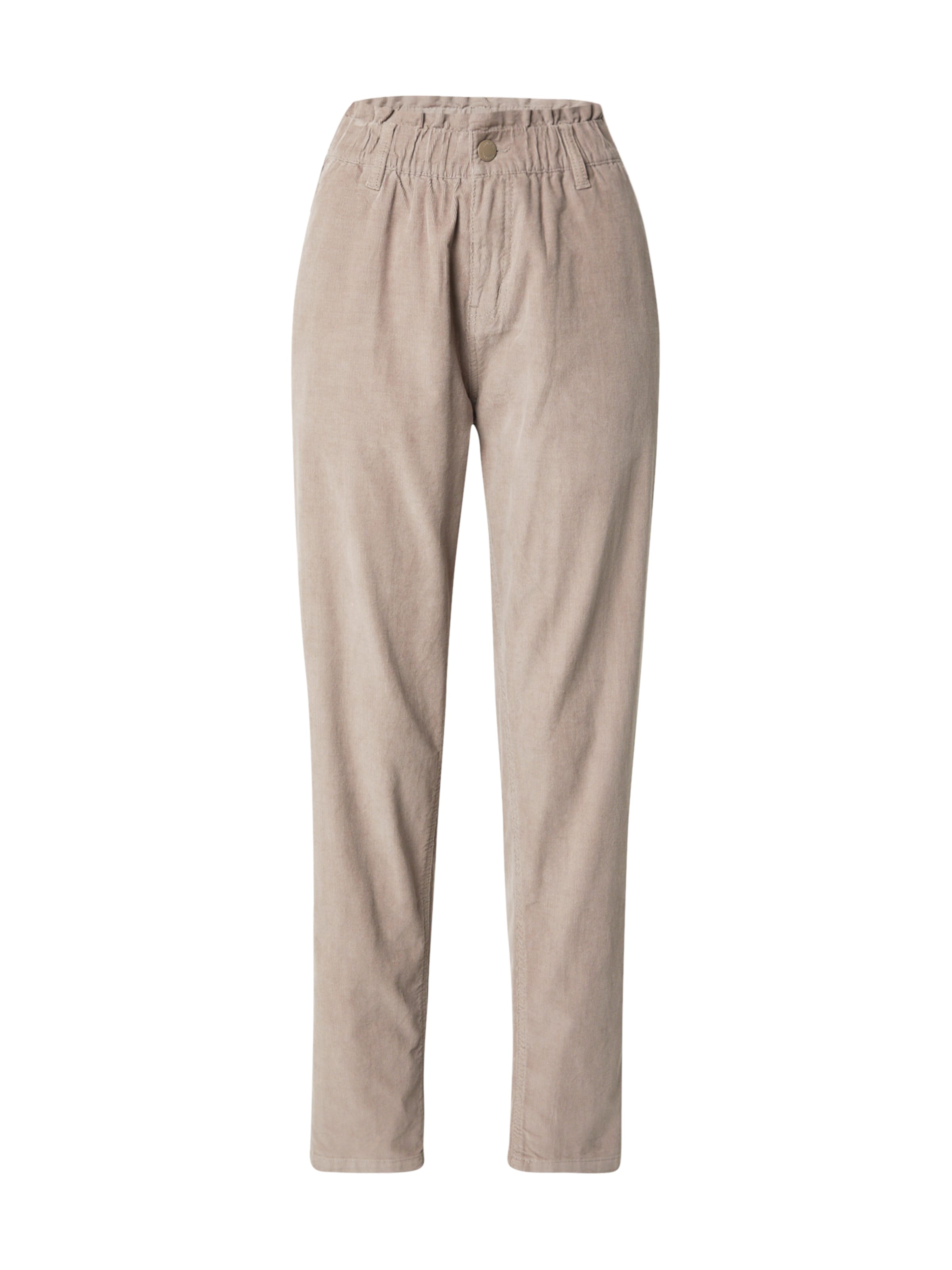 Sublevel Дънки Tapered Leg Панталон в бежово: отпред