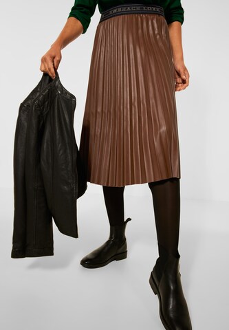 STREET ONE Skirt in Brown: front