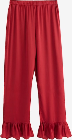 Lindex Pajama Pants in Red: front