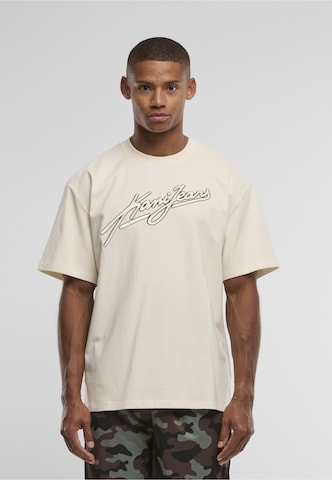 Karl Kani - Camisa em branco: frente