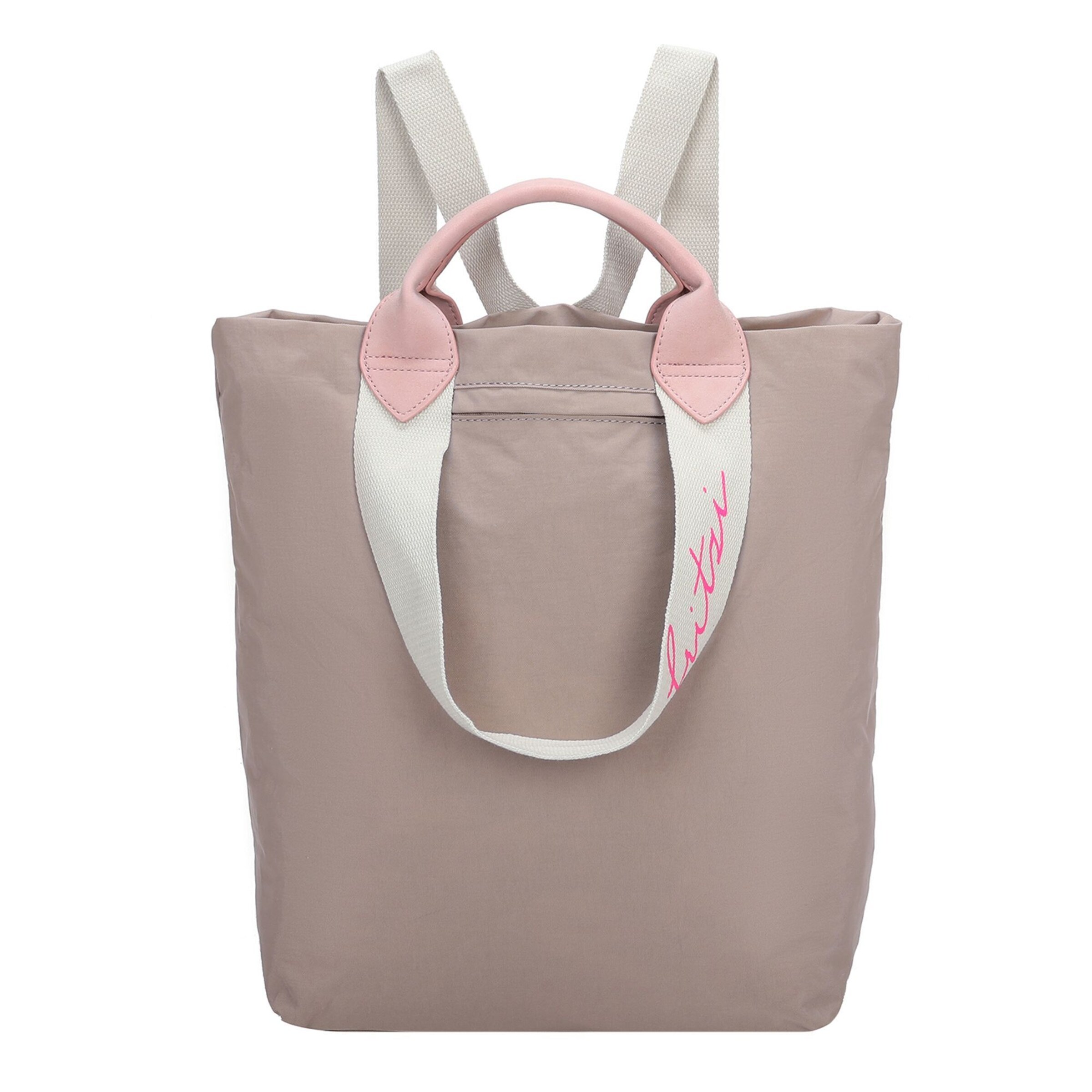 Zaino 'Ju Lighty' di Fritzi aus Preußen in grigio: frontale