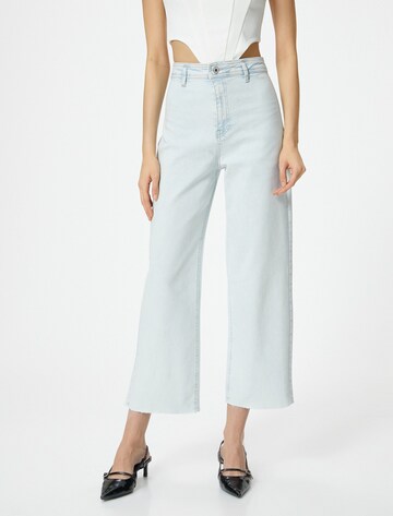 Koton Loosefit Jeans in Blauw: voorkant