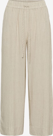 My Essential Wardrobe Wide Leg Hose 'Jannie' in Beige: Vorderseite