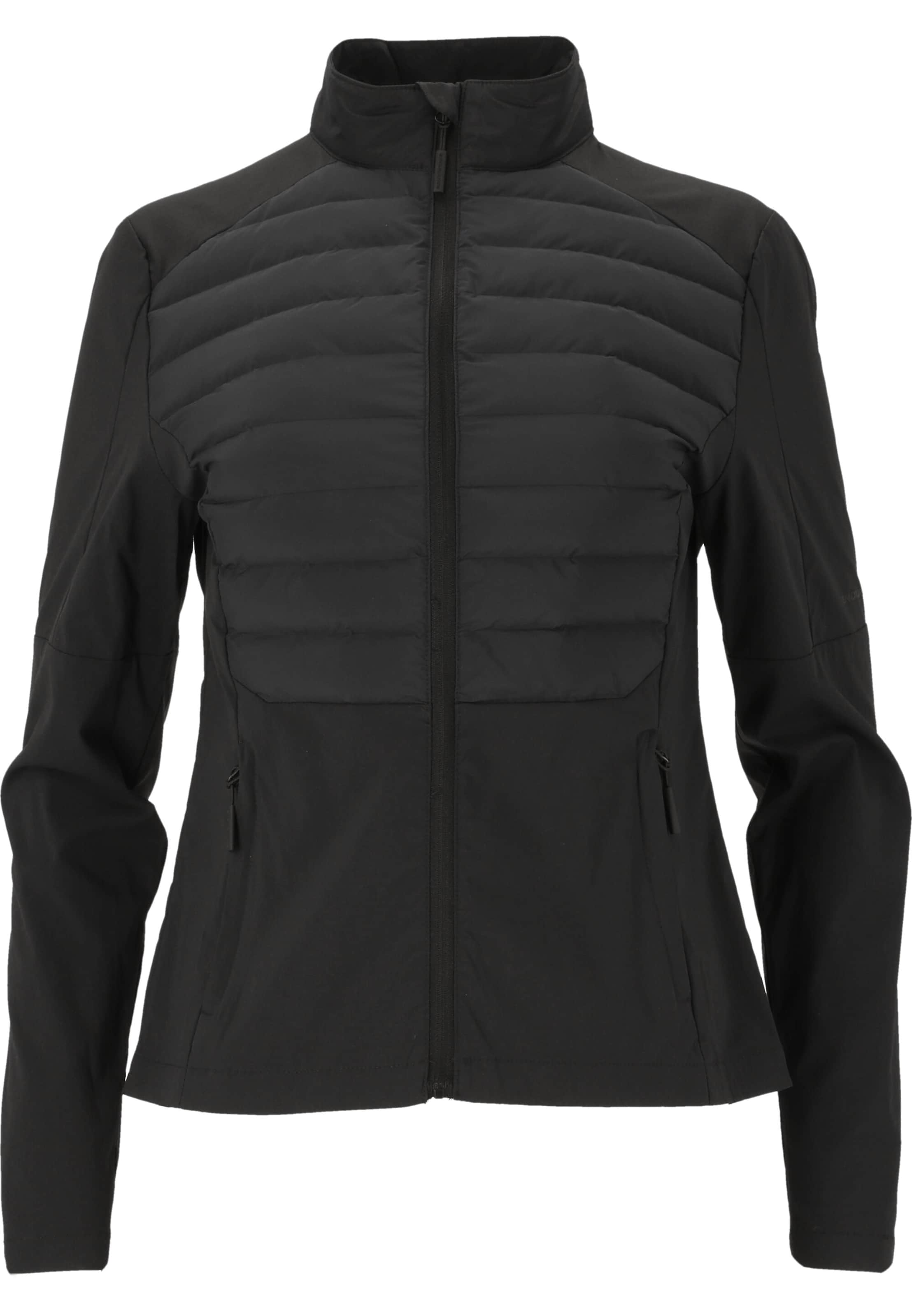 ENDURANCE Sportjacke 'Beistyla' in Schwarz: Vorderseite