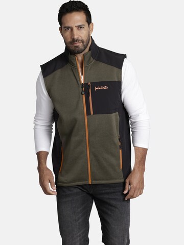 Jan Vanderstorm Vest ' Adalwolf ' in Green