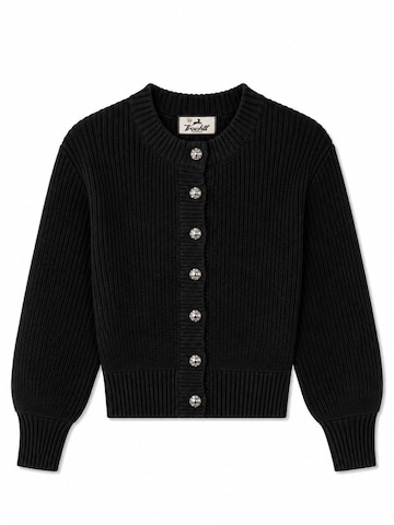 Trachtl Strickjanker 'Venezia'‌‌‌‌ in Schwarz: Vorderseite