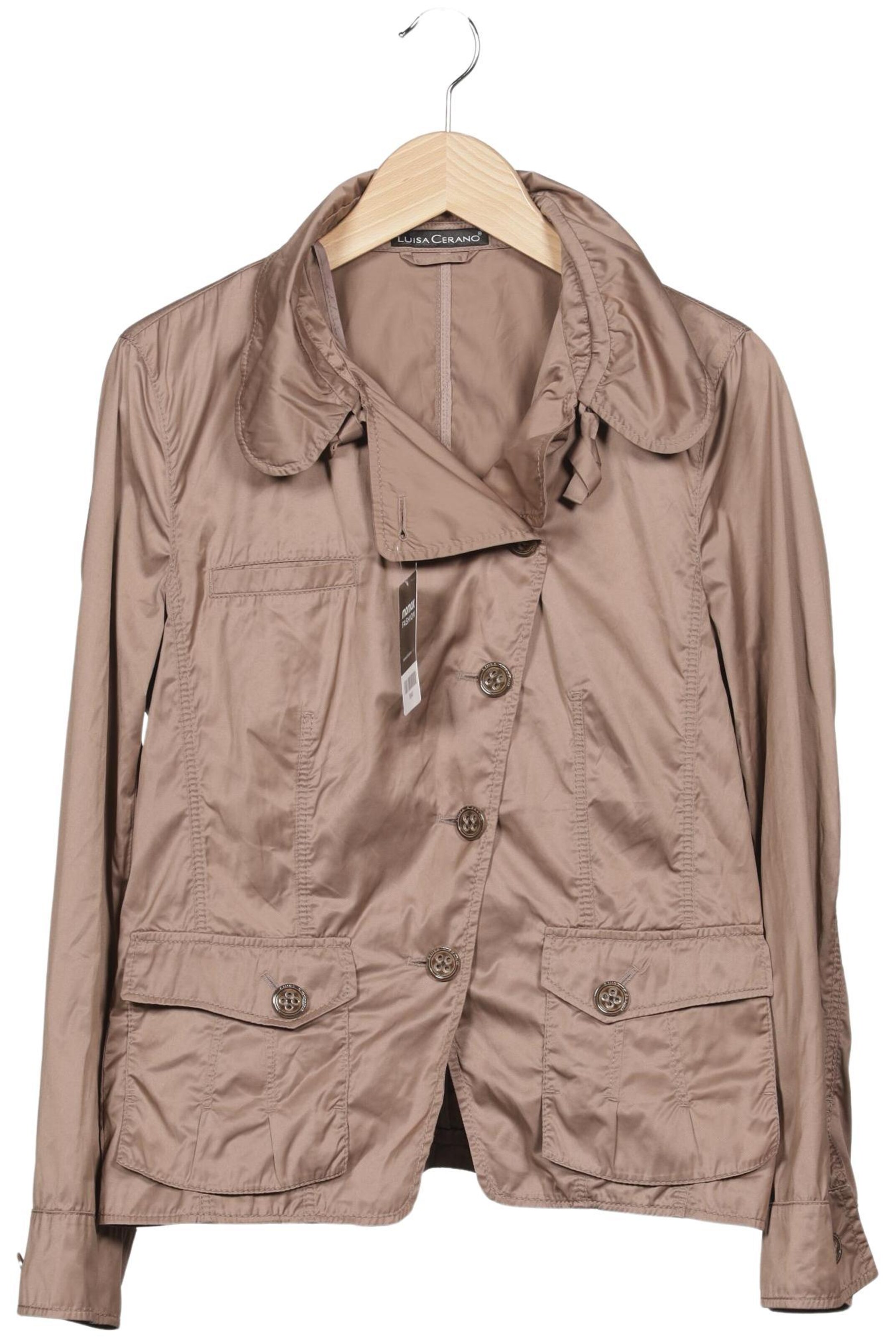 Luisa Cerano Jacket & Coat in M in Beige: front
