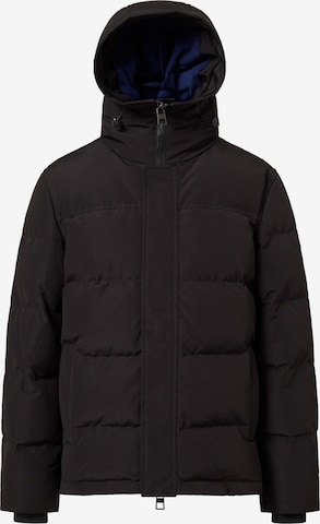 CASH-MERE.CH Winterjacke in Schwarz: Vorderseite