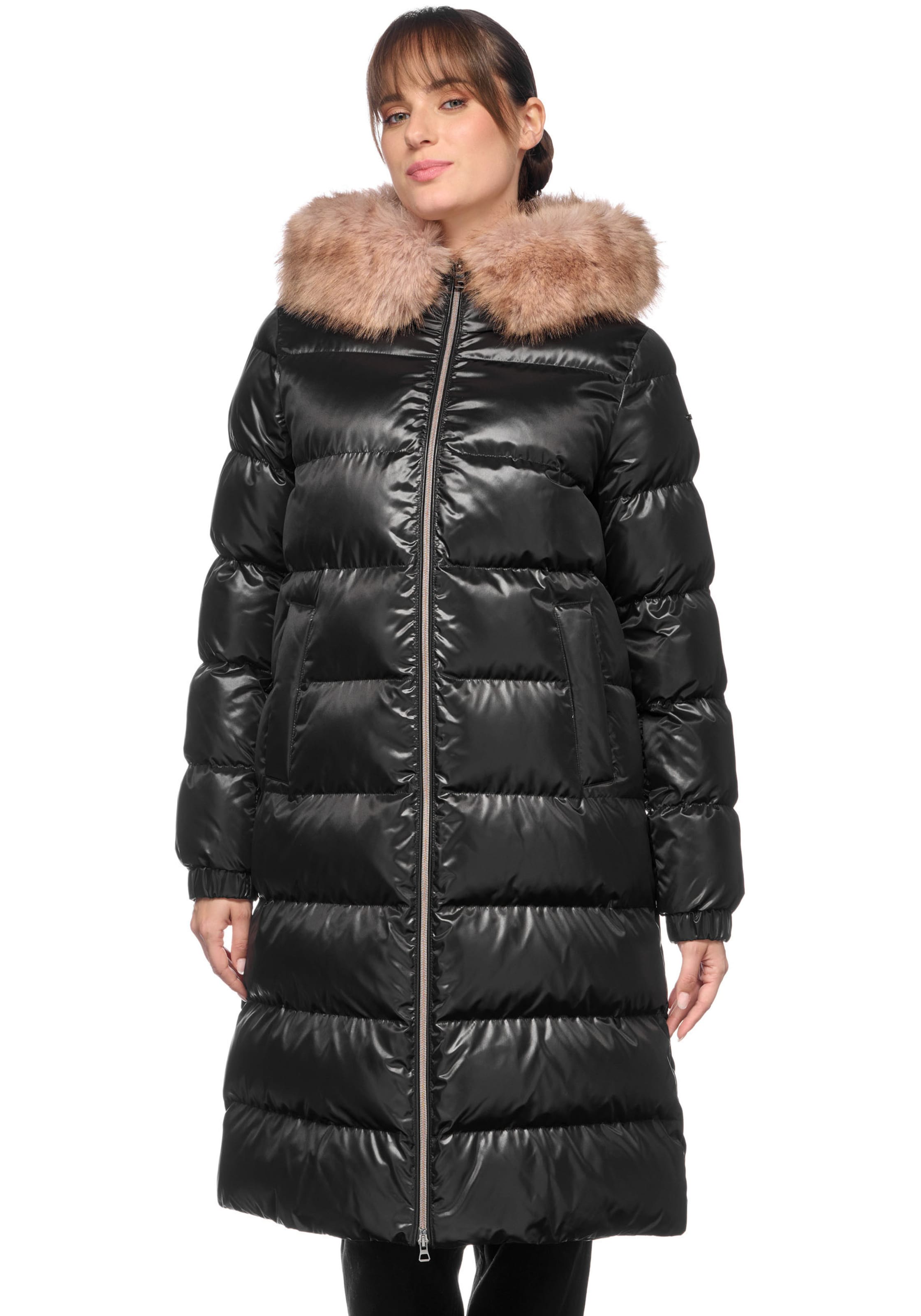 GEOX Wintermantel in Schwarz: Vorderseite