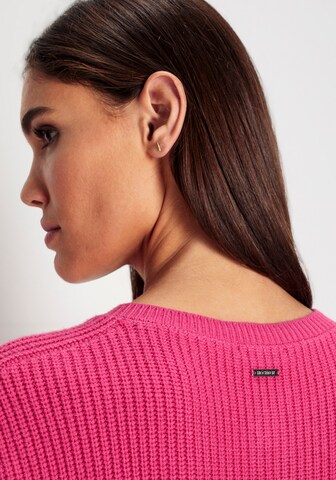 HECHTER PARIS Knit Cardigan in Pink