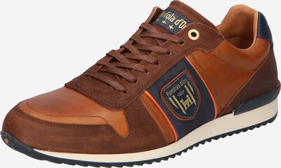 PANTOFOLA D'ORO Sneaker in cognac / gold / orange / schwarz, Produktansicht