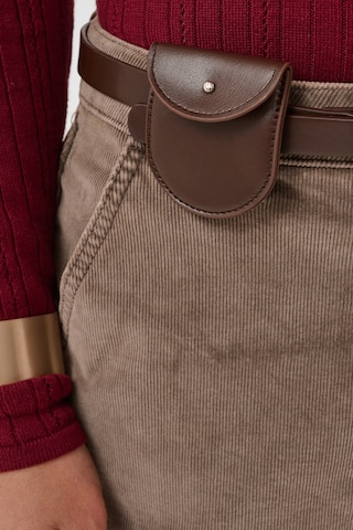évasé Pantalon 'CRBrady' Cream en marron