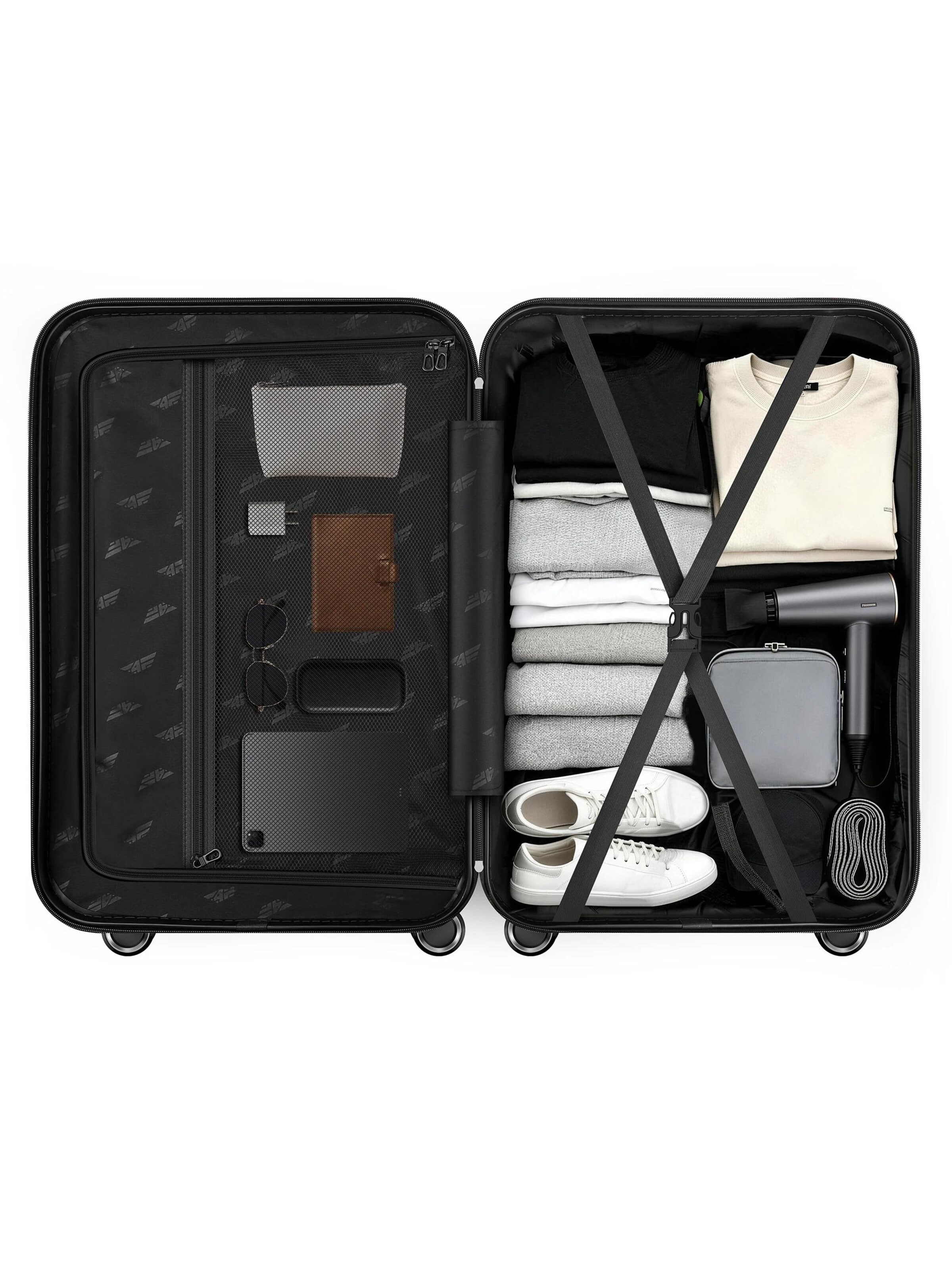 4FLY Cart 'Carbo' in Black
