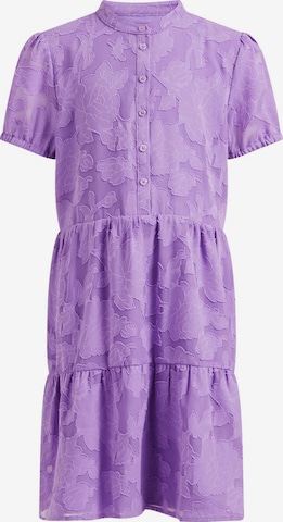 WE Fashion Dress in Purple: front