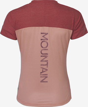 VAUDE Functioneel shirt 'Scopi' in Rood