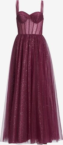 HEY KYLA Abendkleid in Lila: Vorderseite