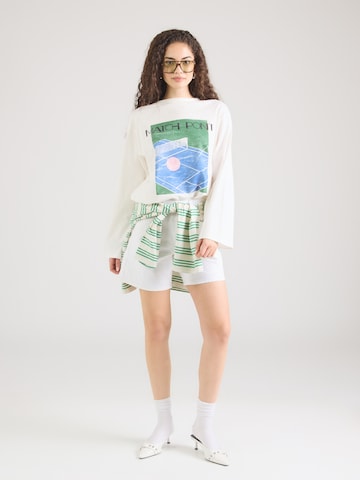 TOPSHOP regular Τζιν 'VIGGA' σε λευκό