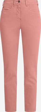 Coupe slim Jean 'Jil ' Recover Pants en rose : devant