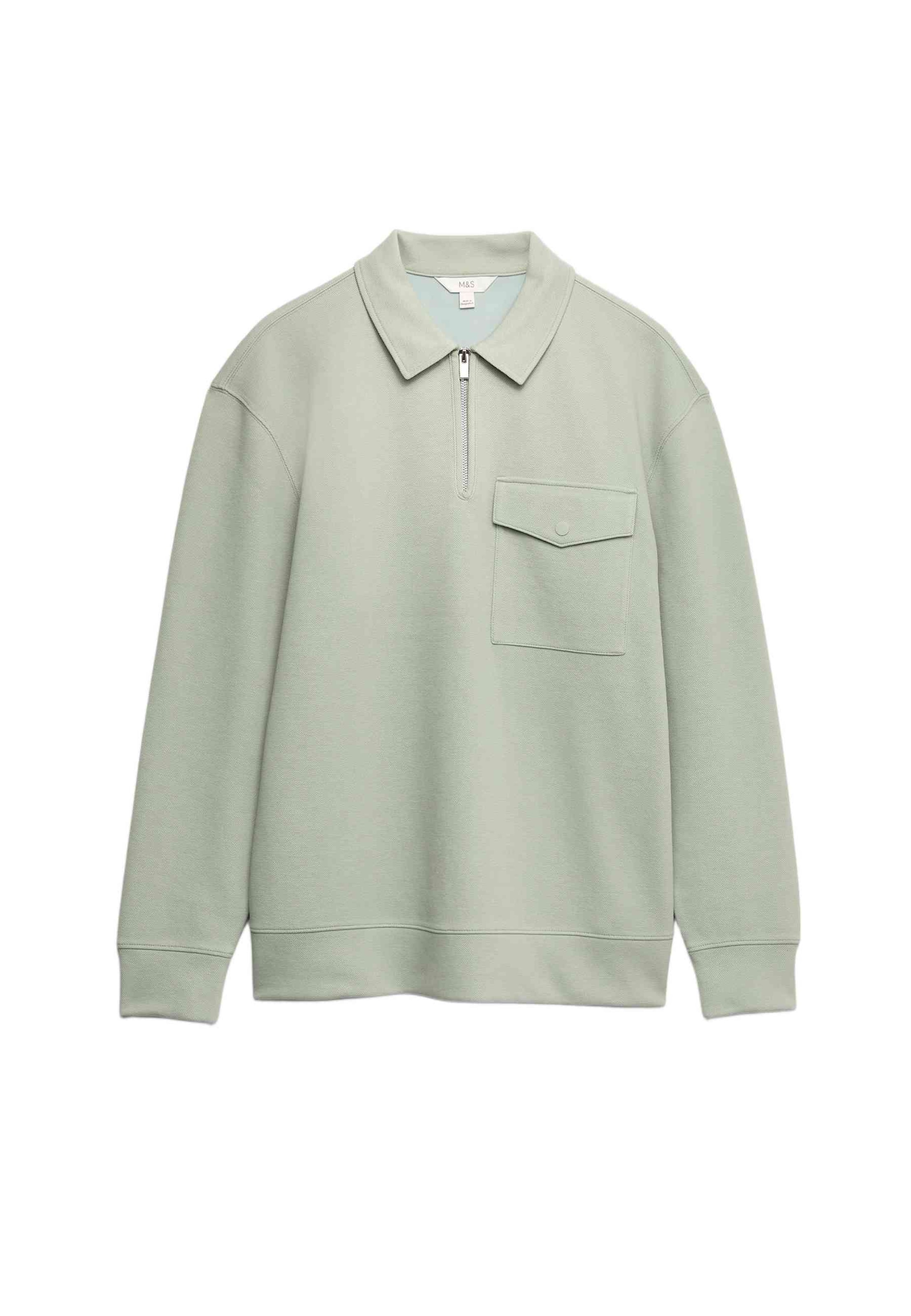 T-Shirt Marks & Spencer en vert : devant