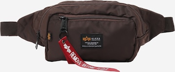 ALPHA INDUSTRIES Ľadvinka - Hnedá: predná strana